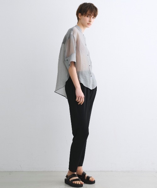 three dots（スリードッツ）の「ツータックパンツ（その他パンツ・レディース・ボルドー/ネイビー/ベージュ系その他・X-SMALL/MEDIUM/SMALL）」の6枚目の写真
