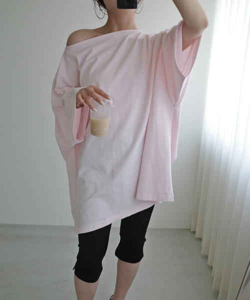 2枚セット》Plus by ONIT/オニット SLOBE別注 BIG TEE レギンスセット