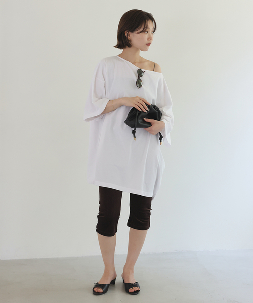 2枚セット》Plus by ONIT/オニット SLOBE別注 BIG TEE レギンスセット