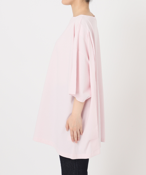 SLOBE IENA(スローブイエナ)の「《2枚セット》Plus by ONIT/オニット SLOBE別注 BIG TEE レギンスセット(Tシャツ/カットソー・レディース・ピンク/ホワイト・FREE)」の9枚目の写真