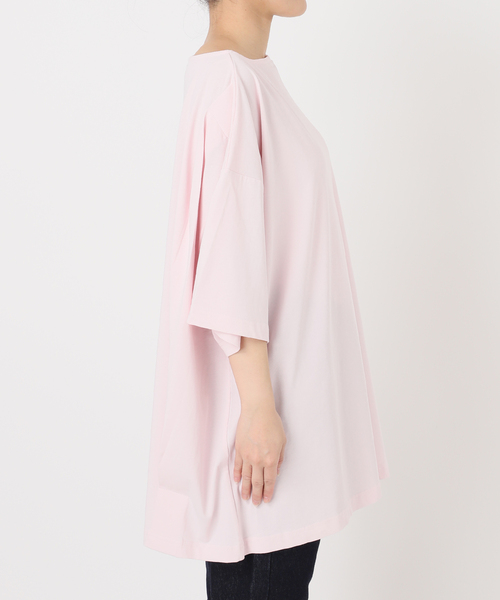 SLOBE IENA(スローブイエナ)の「《2枚セット》Plus by ONIT/オニット SLOBE別注 BIG TEE レギンスセット(Tシャツ/カットソー・レディース・ピンク/ホワイト・FREE)」の11枚目の写真