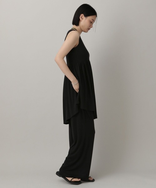 A part by（アパートバイ）の「イレヘムカットセットアップ（セットアップ・レディース・ライトグレー/ブラック・FREE）」の7枚目の写真