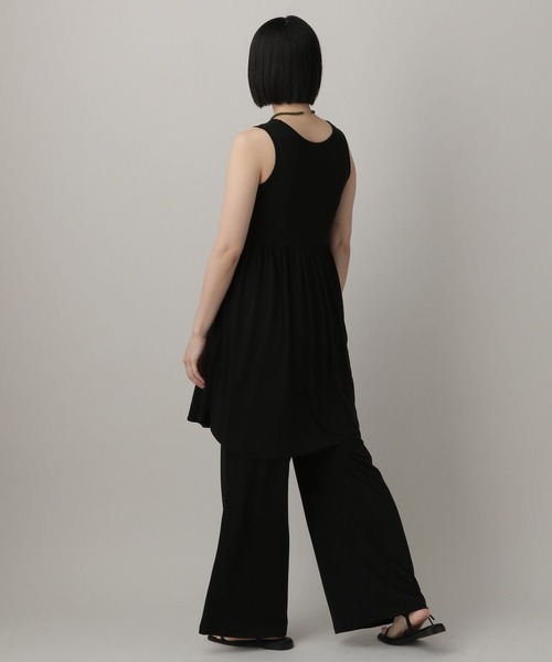 A part by（アパートバイ）の「イレヘムカットセットアップ（セットアップ・レディース・ライトグレー/ブラック・FREE）」の9枚目の写真