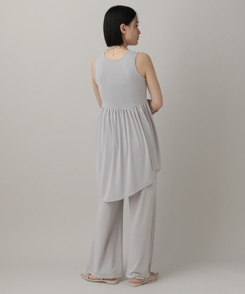 A part by（アパートバイ）の「イレヘムカットセットアップ（セットアップ・レディース・ライトグレー/ブラック・FREE）」の5枚目の写真