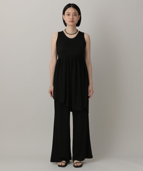 A part by（アパートバイ）の「イレヘムカットセットアップ（セットアップ・レディース・ライトグレー/ブラック・FREE）」の13枚目の写真