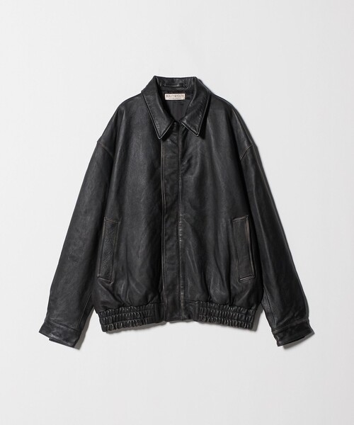 BEAUTY&YOUTH UNITED ARROWS ジャケット BEAUTY&YOUTH UNITED ARROWS｜シープレザー フロントジップ