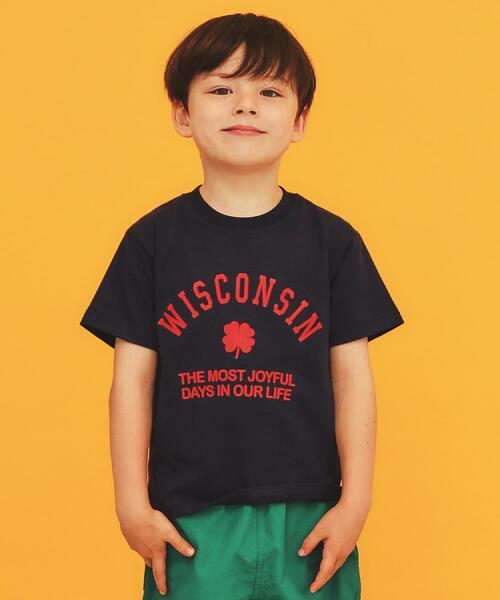 THE SHOP TK (ザ ショップ ティーケー )の「【110-160/6色展開】コットン半袖Tシャツ/洗濯機OK(Tシャツ/カットソー・キッズ・ベージュ系その他3/ブルー系8/ネイビー/ブラック系/ベージュ系その他6/グリーン・11/12/13/14/15 /16)」の5枚目の写真