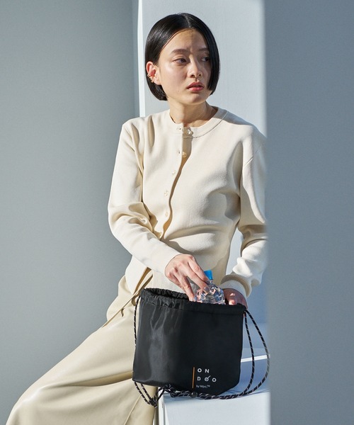Wpc.(ダブリュピーシー)の「ONDOO 保温保冷モクバッグ(エコバッグ/サブバッグ・レディース・グレー/ブラック/ベージュ・FREE)」の1枚目の写真