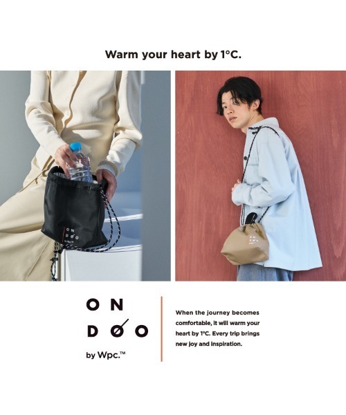 Wpc.(ダブリュピーシー)の「ONDOO 保温保冷モクバッグ(エコバッグ/サブバッグ・レディース・グレー/ブラック/ベージュ・FREE)」の12枚目の写真