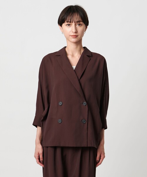 美品UNITED ARROWS ドルマンブラウス ジャケット ドルマン ブラウス ジャケット