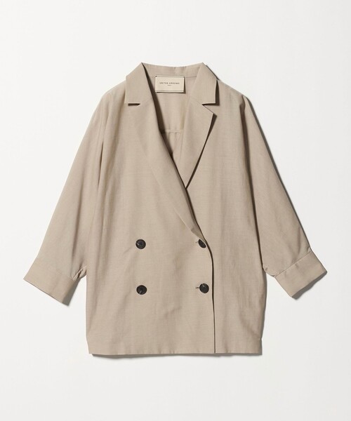 シアー ドルマン ブラウス ジャケット ウォッシャブル（テーラード