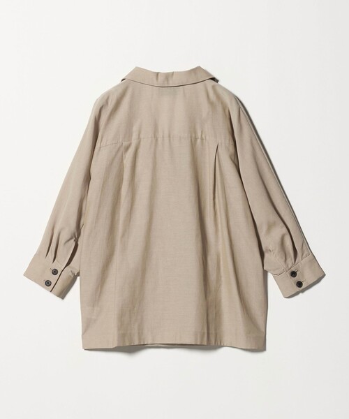 シアー ドルマン ブラウス ジャケット ウォッシャブル（テーラード