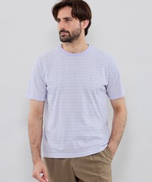 マイクロリンクスボーダー半袖Tシャツ