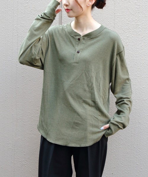 セール】THE SHINZONE/シンゾーン コットンウール ヘンリーネック