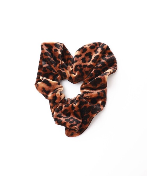 NOLLEY’S（ノーリーズ）の「【NOLLEYS GOODS】 ハートレオパード柄シュシュ（シュシュ・レディース・レオパード・FREE）」の6枚目の写真