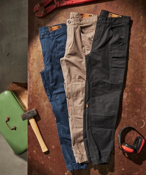 VOLCOM（ボルコム）の「【VOLCOM/ボルコム】Workwear Caliper Cuffed Pants /ワークジョガーパンツ（その他パンツ・メンズ・ブラック/ブラウン系その他・30inch/32inch/34inch/31inch）」の18枚目の写真