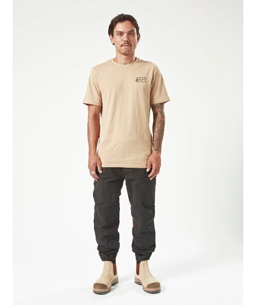 VOLCOM（ボルコム）の「【VOLCOM/ボルコム】Workwear Caliper Cuffed Pants /ワークジョガーパンツ（その他パンツ・メンズ・ブラック/ブラウン系その他・30inch/32inch/34inch/31inch）」の7枚目の写真