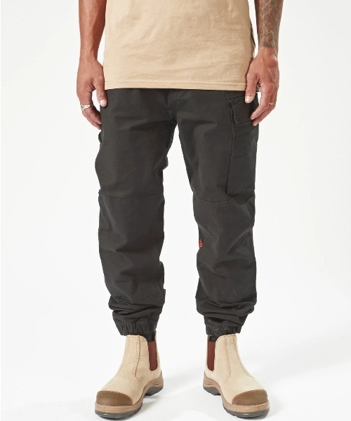 VOLCOM（ボルコム）の「【VOLCOM/ボルコム】Workwear Caliper Cuffed Pants /ワークジョガーパンツ（その他パンツ・メンズ・ブラック/ブラウン系その他・30inch/32inch/34inch/31inch）」の9枚目の写真