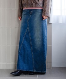 Levi's | Levi's/リーバイス ICONIC ロングスカート ミディアムインディゴ(デニムスカート)