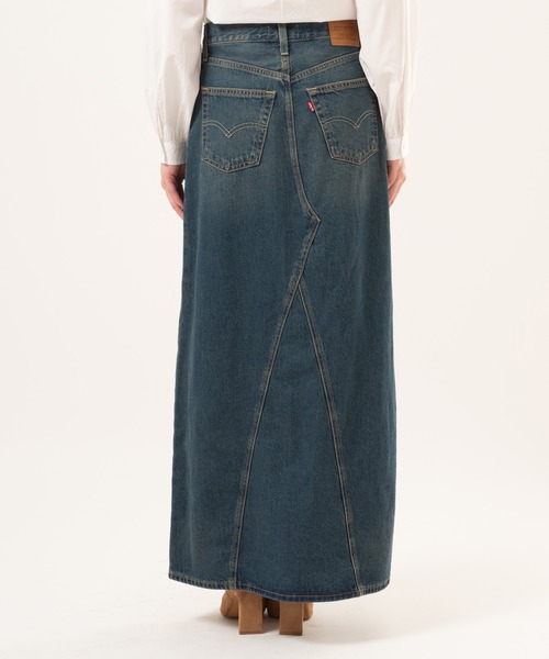 セール】Levi's/リーバイス ICONIC ロングスカート ミディアム