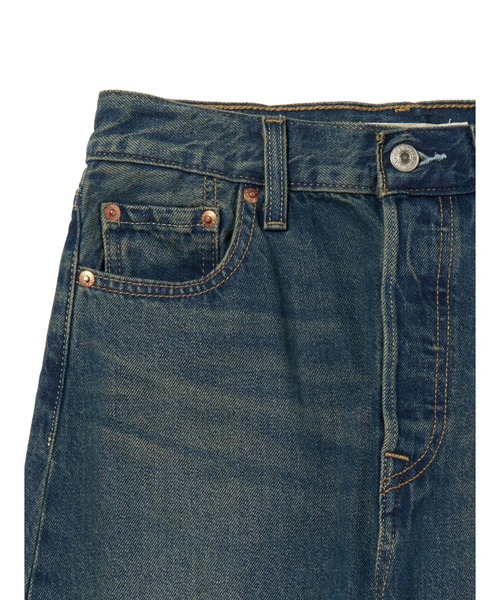 Levi's（リーバイス）の「Levi's/リーバイス ICONIC ロングスカート ミディアムインディゴ（デニムスカート・レディース・インディゴブルー・26inch/25inch/24inch/23inch/28inch/27inch）」の10枚目の写真