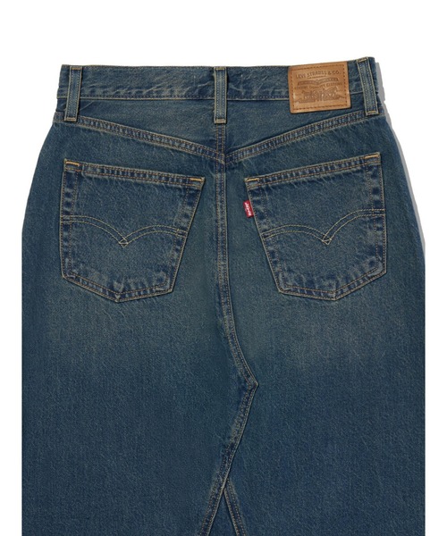 Levi's（リーバイス）の「Levi's/リーバイス ICONIC ロングスカート ミディアムインディゴ（デニムスカート・レディース・インディゴブルー・26inch/25inch/24inch/23inch/28inch/27inch）」の12枚目の写真