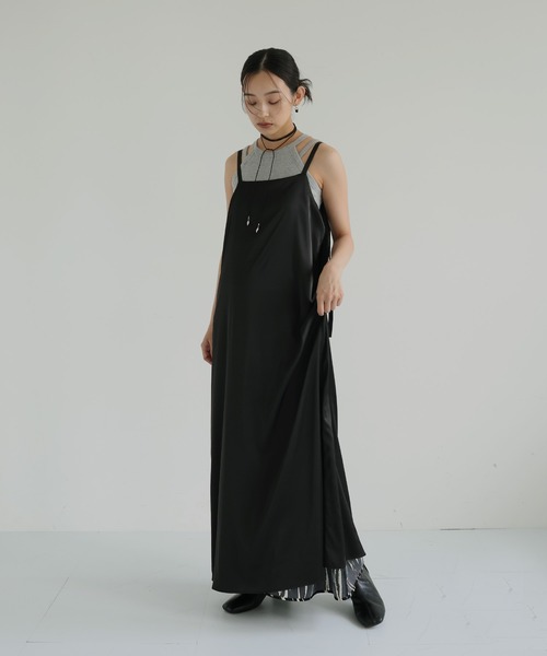 hellam（へラム）の「ニュアンスリバーシブルワンピース（ワンピース・レディース・ブラック/その他/ブラウン・FREE）」の16枚目の写真