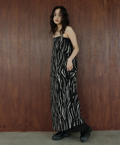 hellam（へラム）の「ニュアンスリバーシブルワンピース（ワンピース・レディース・ブラック/その他/ブラウン・FREE）」の19枚目の写真