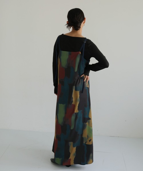 hellam（へラム）の「ニュアンスリバーシブルワンピース（ワンピース・レディース・ブラック/その他/ブラウン・FREE）」の10枚目の写真