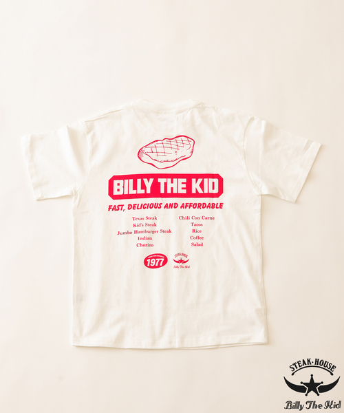 JOURNAL STANDARD(ジャーナルスタンダード)の「BILLY THE KID / ビリー・ザ・キッド Tシャツ(Tシャツ/カットソー・メンズ・ライトホワイト/ブラック系その他/ホワイト/ホワイト×ホワイト/ブラック/ネイビー/ホワイト系その他・LARGE/MEDIUM/XX-LARGE/X-LARGE)」の1枚目の写真