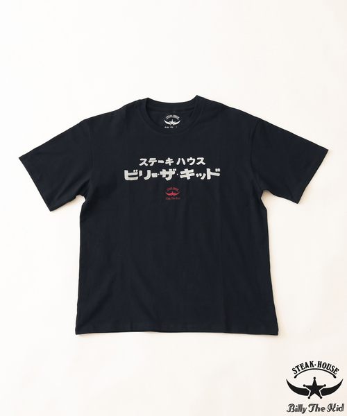 JOURNAL STANDARD(ジャーナルスタンダード)の「BILLY THE KID / ビリー・ザ・キッド Tシャツ(Tシャツ/カットソー・メンズ・ライトホワイト/ブラック系その他/ホワイト/ホワイト×ホワイト/ブラック/ネイビー/ホワイト系その他・LARGE/MEDIUM/XX-LARGE/X-LARGE)」の5枚目の写真