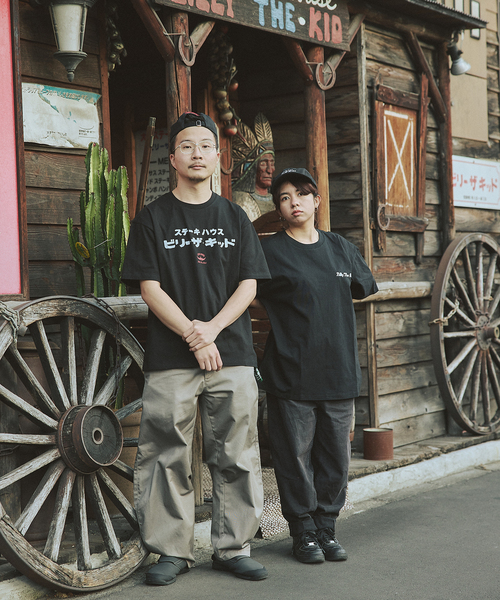 JOURNAL STANDARD(ジャーナルスタンダード)の「BILLY THE KID / ビリー・ザ・キッド Tシャツ(Tシャツ/カットソー・メンズ・ライトホワイト/ブラック系その他/ホワイト/ホワイト×ホワイト/ブラック/ネイビー/ホワイト系その他・LARGE/MEDIUM/XX-LARGE/X-LARGE)」の9枚目の写真