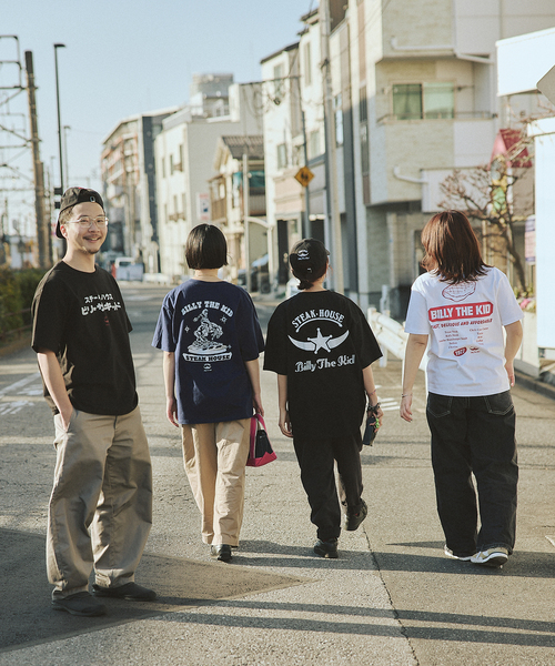 JOURNAL STANDARD(ジャーナルスタンダード)の「BILLY THE KID / ビリー・ザ・キッド Tシャツ(Tシャツ/カットソー・メンズ・ライトホワイト/ブラック系その他/ホワイト/ホワイト×ホワイト/ブラック/ネイビー/ホワイト系その他・LARGE/MEDIUM/XX-LARGE/X-LARGE)」の12枚目の写真