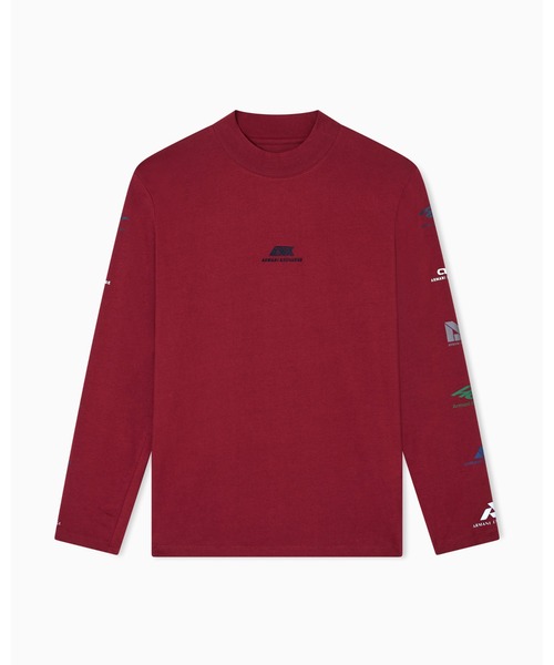 ARMANI EXCHANGE（アルマーニエクスチェンジ）の「【A|X アルマーニ エクスチェンジ】ランダムロゴ 長袖クルーネックTシャツ/REGULAR（Tシャツ/カットソー・メンズ・オフホワイト/ダークネイビー/レッド・X-LARGE/SMALL/MEDIUM/LARGE/XX-LARGE/X-SMALL）」の7枚目の写真