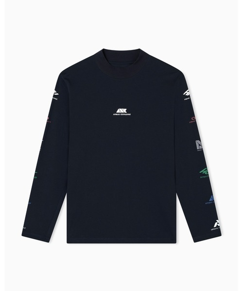 ARMANI EXCHANGE（アルマーニエクスチェンジ）の「【A|X アルマーニ エクスチェンジ】ランダムロゴ 長袖クルーネックTシャツ/REGULAR（Tシャツ/カットソー・メンズ・オフホワイト/ダークネイビー/レッド・X-LARGE/SMALL/MEDIUM/LARGE/XX-LARGE/X-SMALL）」の11枚目の写真