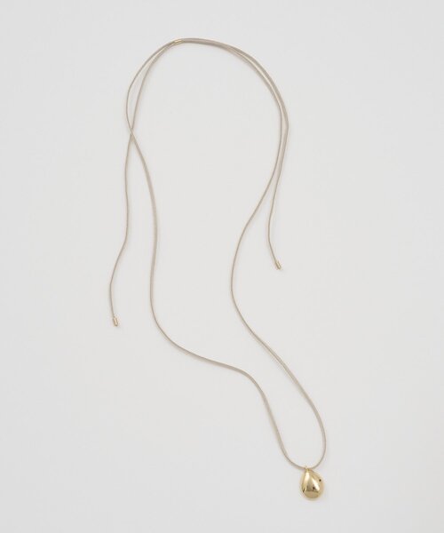 GALLARDAGALANTE(ガリャルダガランテ)の「スエードコードネックレス(ネックレス・レディース・ゴールド/シルバー・FREE)」の9枚目の写真