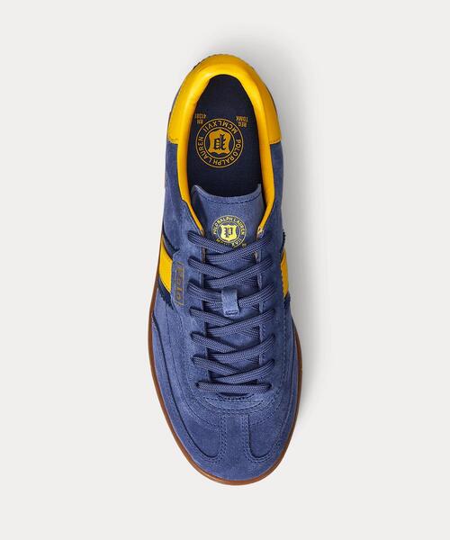 POLO RALPH LAUREN(ポロ ラルフ ローレン)の「Bedford スエード スニーカー(スニーカー・メンズ・ネイビー系1・10D/5D/6D/7D/7.5D/8D/8.5D/9D/9.5D)」の5枚目の写真