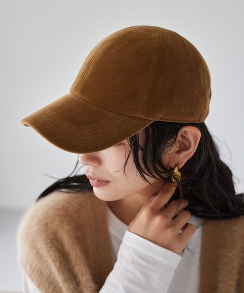 BARNYARDSTORM（バンヤードストーム）の「BARNYARDSTORM / フェイクスエードCAP（キャップ・レディース・キャメル/グレー・FREE）」の18枚目の写真