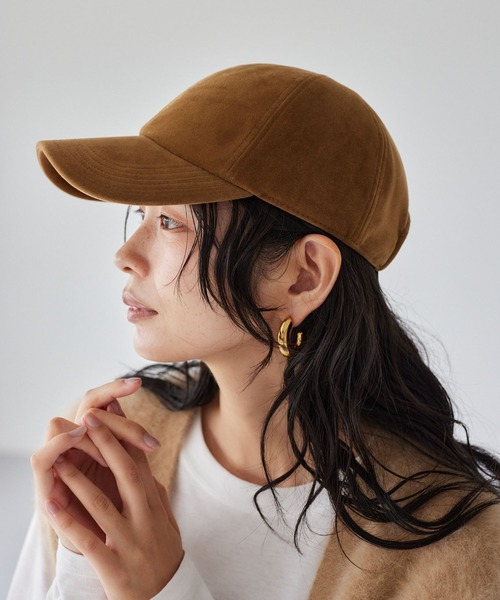 BARNYARDSTORM（バンヤードストーム）の「BARNYARDSTORM / フェイクスエードCAP（キャップ・レディース・キャメル/グレー・FREE）」の19枚目の写真