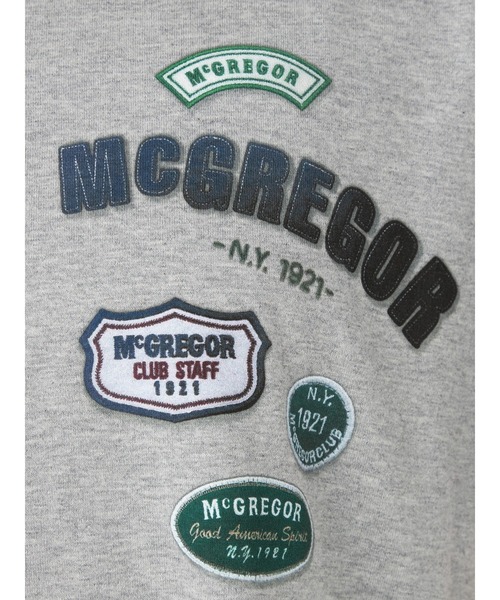 McGREGOR(マックレガー)の「ワッペンプリントリラックスT(Tシャツ/カットソー・レディース・ネイビー/グレー・L/M)」の13枚目の写真