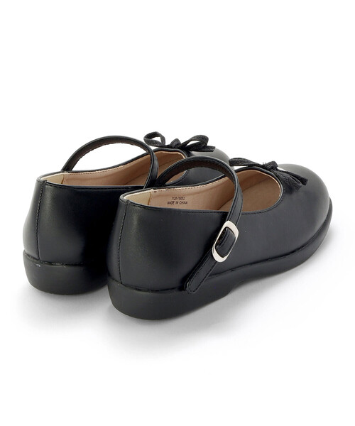 BeBe(ベベ)の「リボン付きプレーントゥストラップシューズ(16~21cm)(パンプス・キッズ・グレー/ブラック・17.0cm/19.0cm/18.0cm/20.0cm/21.0cm/16.0cm)」の8枚目の写真