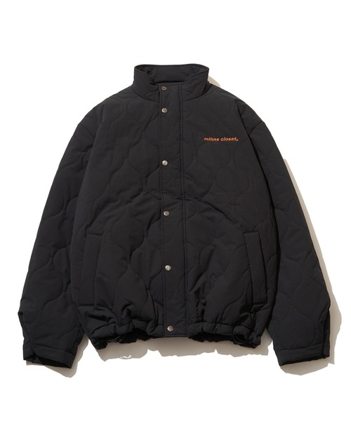 mihns closet（ミンズクローゼット）の「【mihns closet/ミンズクローゼット】25AW キルトブルゾン（ブルゾン・メンズ・その他1/ブラック/その他2・LL/L/M）」の2枚目の写真