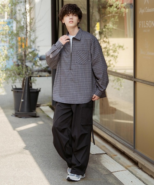 Bristol ブラックチェックシャツ L 楽天市場】チェック シャツ（ブランドエフシーレアルブリストル