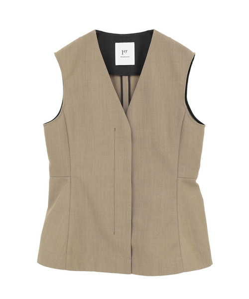 1er Arrondissement（プルミエアロンディスモン）の「ペプラムジレ（その他アウター・レディース・ブラウン系その他5/ブルー系その他3・36/38）」の7枚目の写真