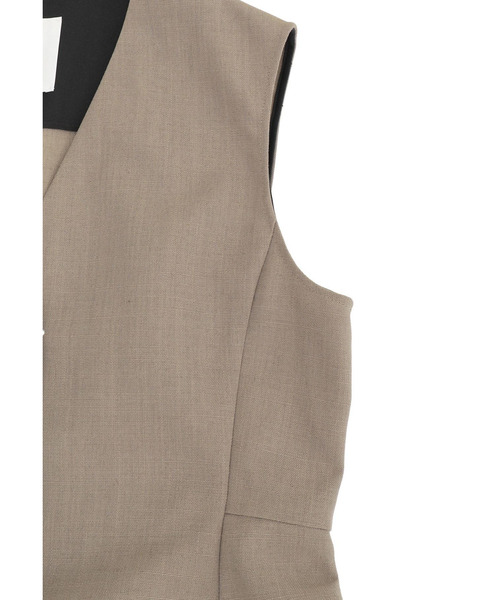 1er Arrondissement（プルミエアロンディスモン）の「ペプラムジレ（その他アウター・レディース・ブラウン系その他5/ブルー系その他3・36/38）」の10枚目の写真