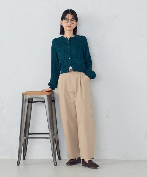 COMME CA ISM（コムサイズム）の「ソフトカービーパンツ（その他パンツ・レディース・ブラック/チャコール/ベージュ・SMALL/MEDIUM/LARGE/X-LARGE）」の18枚目の写真