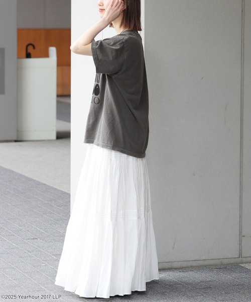 JOURNAL STANDARD relume(ジャーナルスタンダード レリューム)の「《追加2》別注【GOOD ROCK SPEED】フロッキーT(Tシャツ/カットソー・レディース・チャコールグレー/ブラウン・FREE)」の4枚目の写真