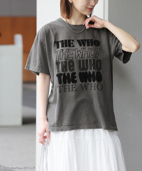 JOURNAL STANDARD relume(ジャーナルスタンダード レリューム)の「《追加2》別注【GOOD ROCK SPEED】フロッキーT(Tシャツ/カットソー・レディース・チャコールグレー/ブラウン・FREE)」の6枚目の写真