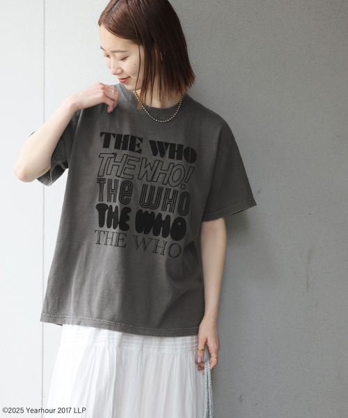 JOURNAL STANDARD relume(ジャーナルスタンダード レリューム)の「《追加2》別注【GOOD ROCK SPEED】フロッキーT(Tシャツ/カットソー・レディース・チャコールグレー/ブラウン・FREE)」の7枚目の写真