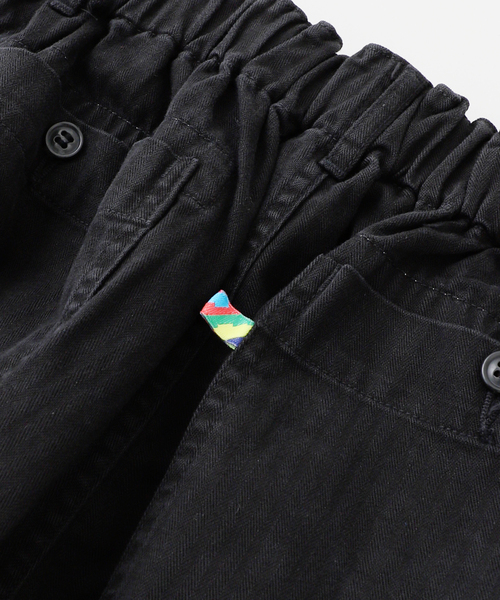 is-ness(イズネス)の「is-ness / イズネス HERRINGBONE BALLOON BAKER PANTS(その他パンツ・メンズ・ブラック・MEDIUM/LARGE)」の7枚目の写真